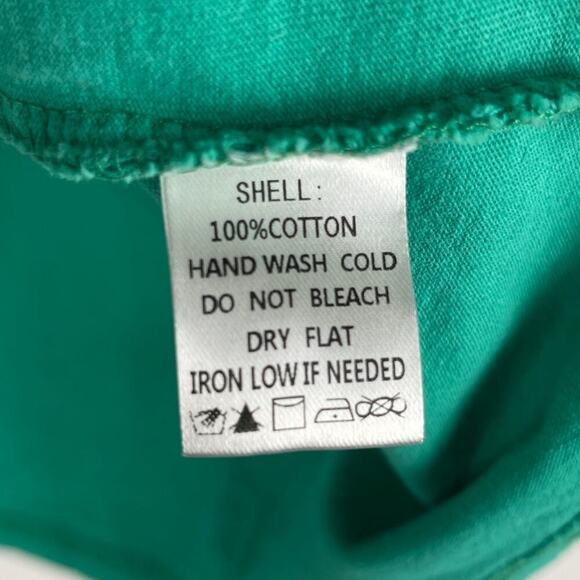 Fantastic Fawn Rolling Stones Green Oversized Shirt Tongue Graphic Womens Medium - Picture 7 of 12